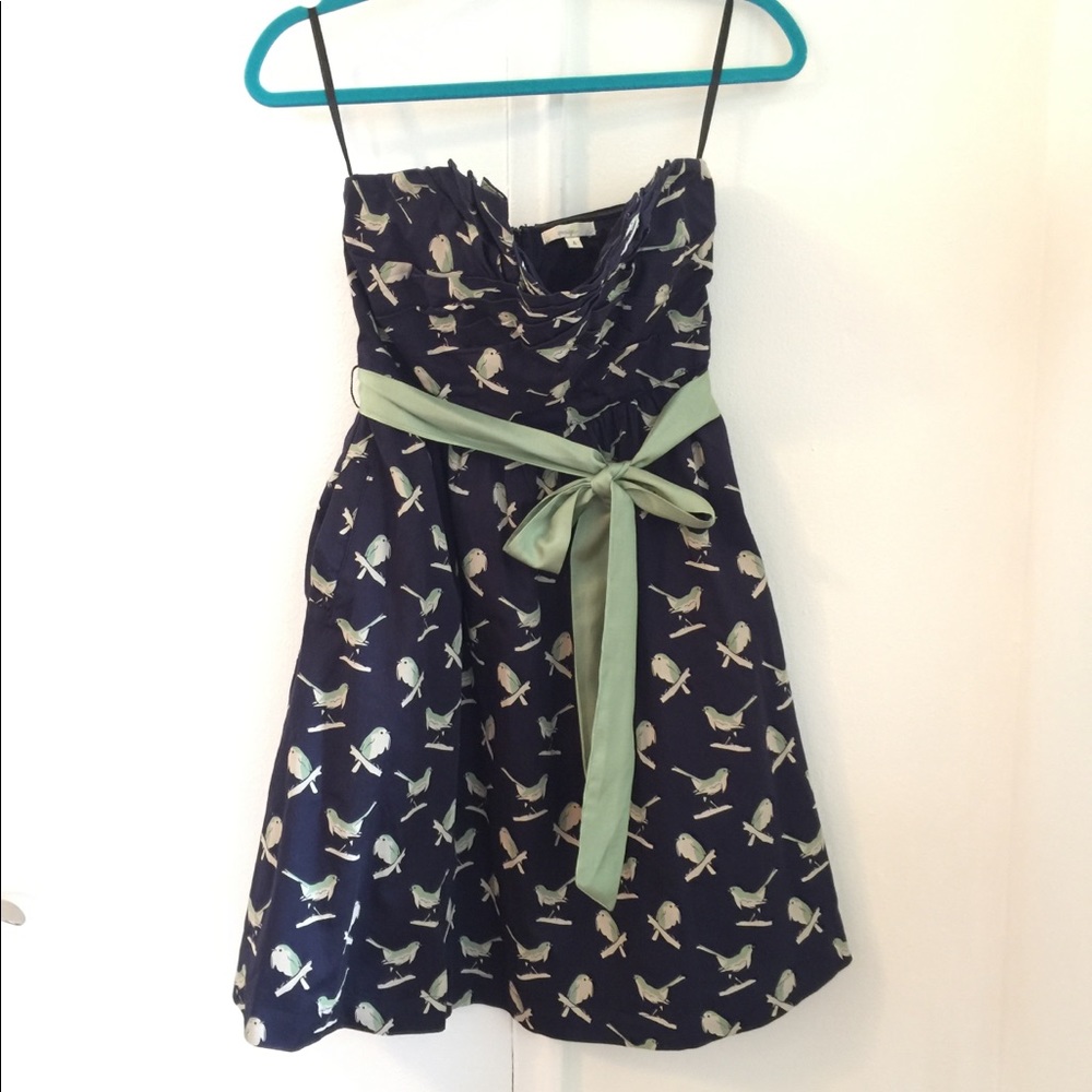 Anthropologie Porridge Bird Dress
